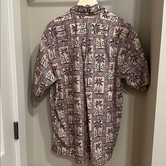 Ocean Surf Men's Casual Button Down Shirt - Brown and Black - Picture 4 of 4